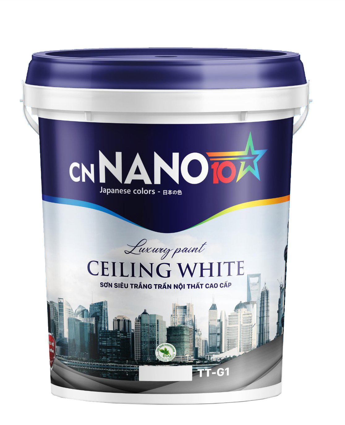 TT-G1 Sơn siêu trắng trần nội thất cao cấp